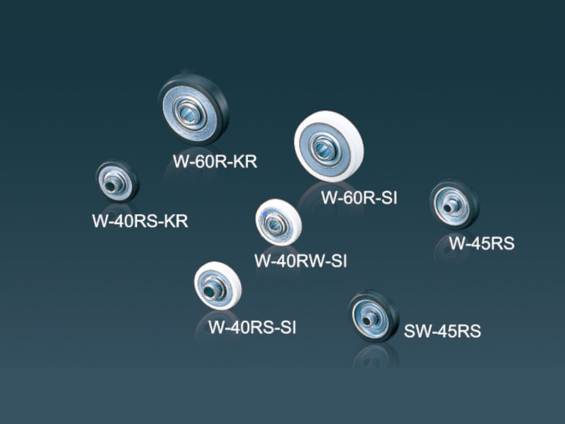 Roda de borracha sintética